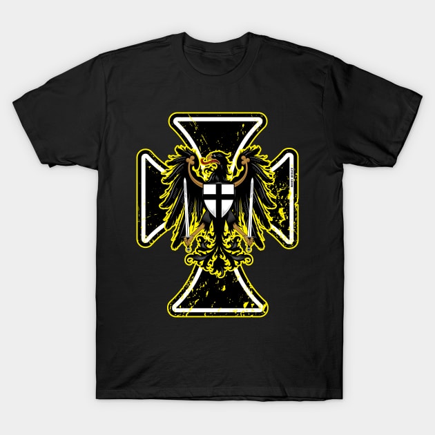 Teutonic Order REVISED   (dark tees) T-Shirt by Illustratorator